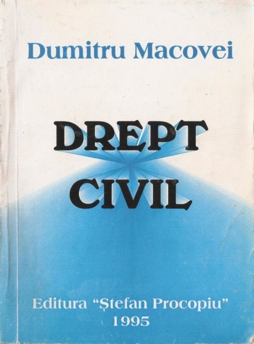 DUMITRU MACOVEI - DREPT CIVIL - SUCCESIUNI { 1995, 256 p.}