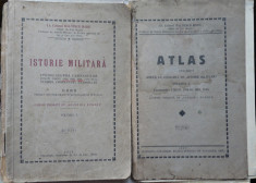 Lt. Col. Baldescu , Istorie militara , studiu asupra campaniilor , lucrare premiata de Academia Romana , 1929 , plus Atlas cu 57 harti color foto