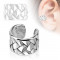 Weave Pattern Cercel Ear Cuff ( Non-Piercing ) CEFS-022