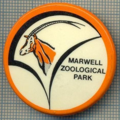 1995 INSIGNA - MARWELL - ZOOLOGICAL PARK - REGATUL UNIT AL MARII BRITANII -starea care se vede