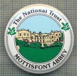 2001 INSIGNA- THE NATIONAL TRUST - MOTTISFONT ABBEY -REGATUL UNIT AL MARII BRITANII -starea care se ved