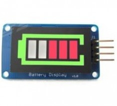 Indicator nivel baterie LED foto