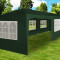 Cort de gradina 3x9 m verde, pavilion, cort bere, cort nunti 9x3 m