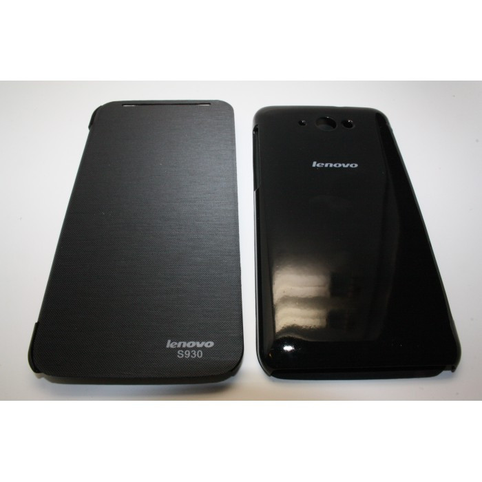 Husa LENOVO S930 neagra originala Flip Cover S-View