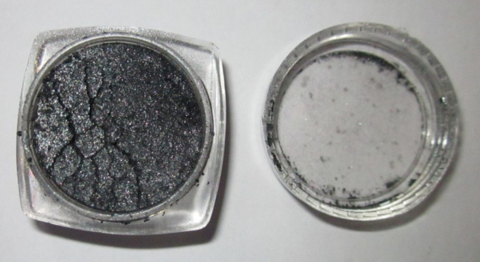 pigment sidefat negru pentru gel uv / acril, 3 gr, nuantator gel