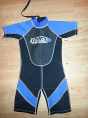 COSTUM NEOPREN COPII 9-11 ANI PT INALTIME 130-142 CM SURF SURFING SCUBA DIVING INOT SCUFUNDARI KITE KITEBOARDING SKI JET CAIAC 12 foto