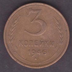 (M447) - MONEDA RUSIA - 3 KOP 1946
