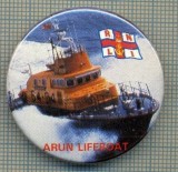 1997 INSIGNA- ARUN LIFEBOAT-RNLI( Royal National Lifeboat Institution)-REGATUL UNIT AL MARII BRITANII-TEMA MARINAREASCA-starea care se ved