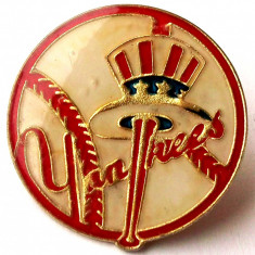 T2. INSIGNA TIP PIN USA SUA SPORT baseball New York Yankees - 25 mm **