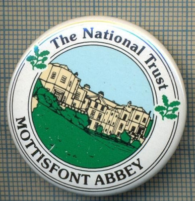 1999 INSIGNA- THE NATIONAL TRUST - MOTTISFONT ABBEY -REGATUL UNIT AL MARII BRITANII -starea care se ved foto