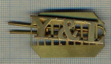 2042 INSIGNA - ,, Y&amp;L &quot; (York and Lancaster Y&amp;L Regiment Shoulder Title) - MILITARA -REGATUL UNIT AL MARII BRITANII - starea care se vede