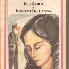 (C5682) IN RAZBOI, INDREPTARI, ANNA DE DUILIU ZAMFIRESCU, EDITURA MINERVA, 1984