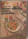 (C5724) SFATURI PRACTICE PENTRU GOSPODINE DE DRAGA NEAGU, EDITURA TEHNICA, 1988, CARTE DE BUCATE