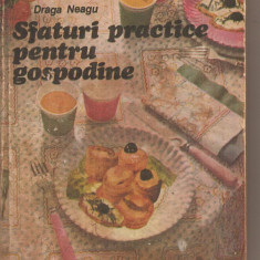 (C5724) SFATURI PRACTICE PENTRU GOSPODINE DE DRAGA NEAGU, EDITURA TEHNICA, 1988, CARTE DE BUCATE
