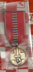 Medalie CRUCIADA Impotriva Comunismului-cu pamblica-ieftina foto