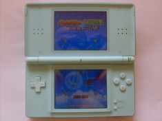 Nintendo DS Lite, Albastru, cu joc original si husa + Card Modare 8Gb+Jocuri(contra cost) foto