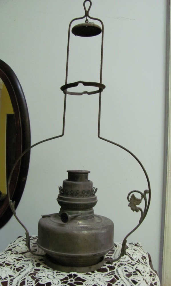 LAMPA PETROL gaz PATENT 1890 ASTRAL LAMPE 40""Model MARE | arhiva Okazii.ro