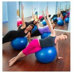 Minge aerobic (gimnastica, fitness, terapeutica) 65 cm foto