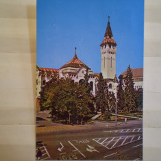 CARTE POSTALA - ROMANIA - TIRGUL MURES - CONSILIUL POPULAR JUDETEAN - CIRCULATA , TIMBRATA .