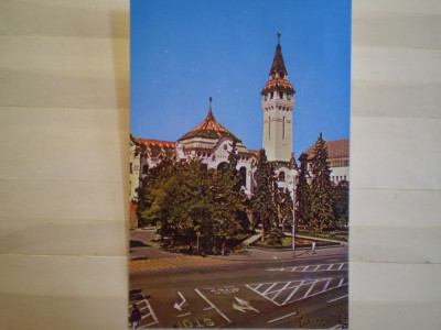 CARTE POSTALA - ROMANIA - TIRGUL MURES - CONSILIUL POPULAR JUDETEAN - CIRCULATA , TIMBRATA . foto