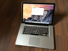 RARITATE !!! MacBook PRO Display 15&amp;#039;&amp;#039; -2GHz i7 QUAD CORE+TURBO !!! 16GB RAM !!! 1TB HDD !!! 2xPLACI VIDEO !!! TAST. ILUMINATA !! CEL MAI BUN PRET !!! foto