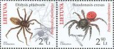 LITUANIA 2012, Fauna, MNH, serie neuzata,, Nestampilat