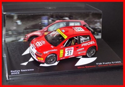 2003 - FIAT PUNTO S 1600 - Rallye San Remo (scara 1/43) foto