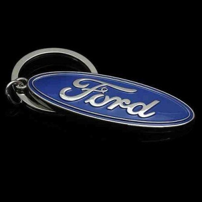 Breloc auto nou logo Ford metalic si ambalaj cadou foto