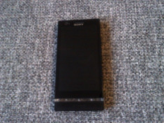 Sony Xperia P LT30 black folosit stare buna functional orice retea,!PRET:270lei foto