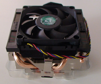 Cooler AMD original Eightcore FX8350 4heatpipes mod 13 FM1 FM2 939 AM2 Am3 Am3+ foto