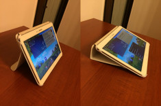 Samsung GALAXY Tab 3 (10.1&amp;quot;) 16GB, White, WiFi &amp;amp; 3G + Book Cover Samsung pentru GALAXY TAB 3, 10.1&amp;quot;, White foto