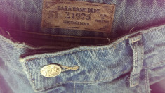 Blugi &amp;quot;Baggy Jeans&amp;quot; Zara foto