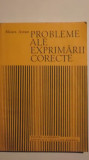 Mioara Avram - Probleme ale exprimarii corecte, 1987