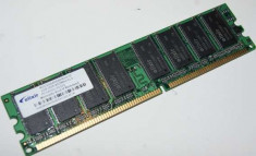 PROMOTIE !! MEMORIE RAM CALCULATOR 1GB DDR1 400MHZ PC3200 ELIXIR | TESTATA IN MEMTEST86+ | GARANTIE 6 LUNI | MERGE PE CALCULATOARE MAI VECHI foto