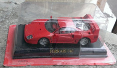Macheta metal Ferrari F40 - Eaglemoss Colectia Ferrari, NOUA, in blister foto