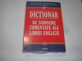 Dictionar De Sinonime Comentate Ale Limbii Engleze,RF7/2