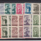 ROMANIA - 1945, OSP DANTELAT SI NEDANTELAT, BL DE 4, MAJORITY MNH - LOT 3 RO