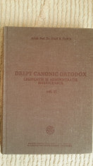 Drept canonic ortodox (vol. 2) - I. Floca (1990) foto