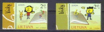 LITUANIA 2010, EUROPA Cept, MNH, serie neuzata, foto