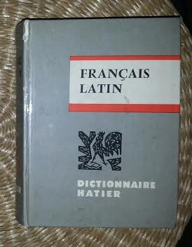 E. Decahors Dictionnaire LATIN - FRANCAIS Ed. Hatier 1957 cartonat foto