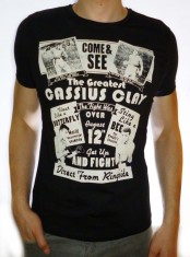 Tricou Dolce Gabbana - Imprimeu Cassius Clay - tricou d g - tricou barbat - tricou fashion - tricou club - tricou slim fit - CALITATE GARANTATA foto