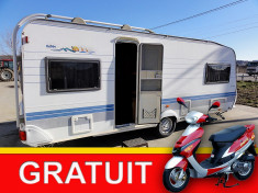 Rulota Hobby 560 Exclusive, an 2001 + scuter GRATUIT foto