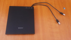 DVD/CD REWRITABLE DRIVE SONY EXTERN - alimetare 2 x USB BLACK foto