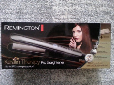 Placa pentru indreptat parul Remington Keratin Therapy Pro S8590 NOU SIGILATA foto