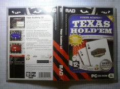 Joc PC - Poker Academy 2.0 - Texas Hold&amp;#039;em Poker - (GameLand - sute de jocuri) foto