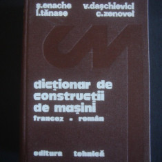 S. Enache - Dictionar de constructii de masini francez-roman (1982)