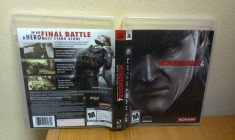 Metal Gear Solid 4: Guns of the Patriots (PS3) (ALVio) + sute de alte jocuri PS3 originale ( VAND / SCHIMB ) foto