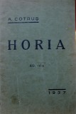 Cotrus, Horia, Bucuresti, 1937