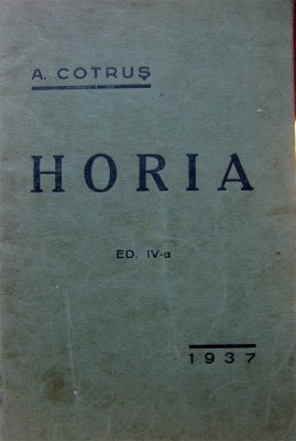 Cotrus, Horia, Bucuresti, 1937 foto