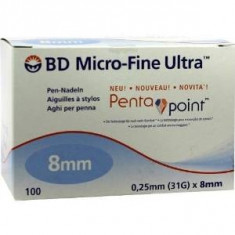 Ace pentru insulina BD MICRO-FINE Ultra 8 mm X 0,25mm 31G foto